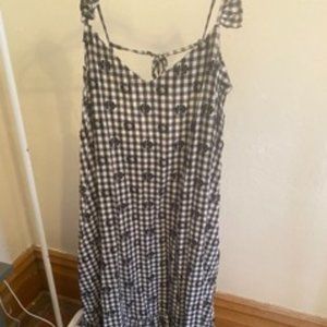 Madewell Checked Dress Size 8